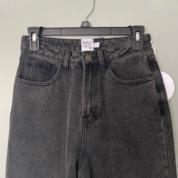 NWT Princess Polly Bella Mom butt rip jeans 2 - Picture 2 of 10